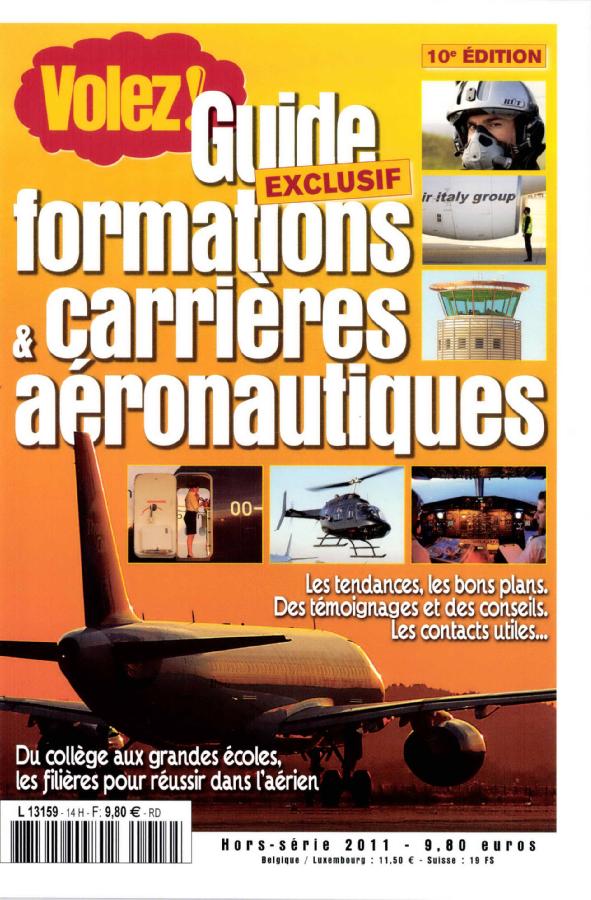 Guide 2011 des formations aéronautiques et des carrières 