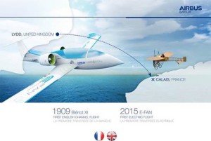 e fan traversee manche electrique @airbus